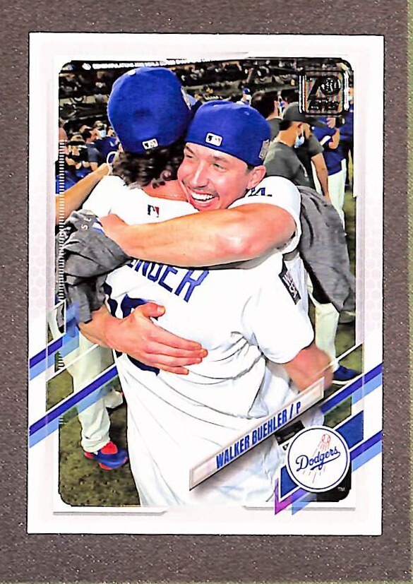 2021 Topps #466 Walker Buehler Photo Variation SP  Los Angeles Dodgers