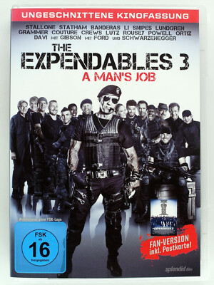 The Expendables 3 - A Man's Job - Ungeschnittene Kinofassung - inkl. Postkarte
