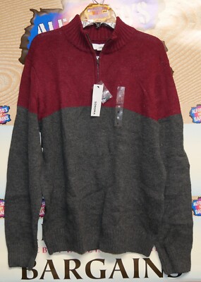 Sonoma 1/4 Zip Mock Neck Warm Sweaters $9.99 SPRING IS SPRUNG SALE!