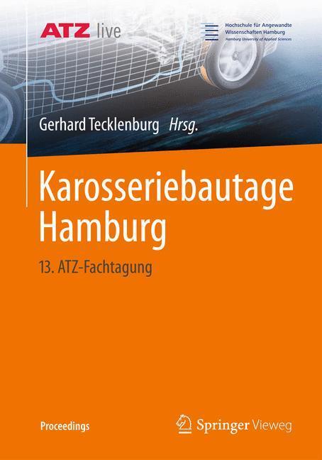 Karosseriebautage Hamburg | Buch | 9783658059798