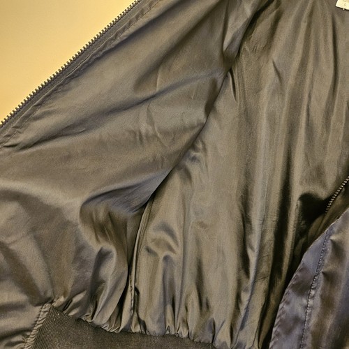 Chaqueta Fender Vintage M.A.P. Master Appeal Products Satén Negro Rojo Grande 🔥EE. UU. - Imagen 10 de 22