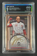 Joey Votto Auto On Card /20 Framed Bronze Arena Club 9 MINT 2024 Topps Museum