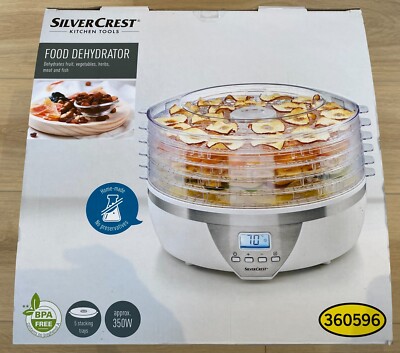 SILVERCREST Dryer 350W incl. Timer Kitchen Tools Just Opened Not Used