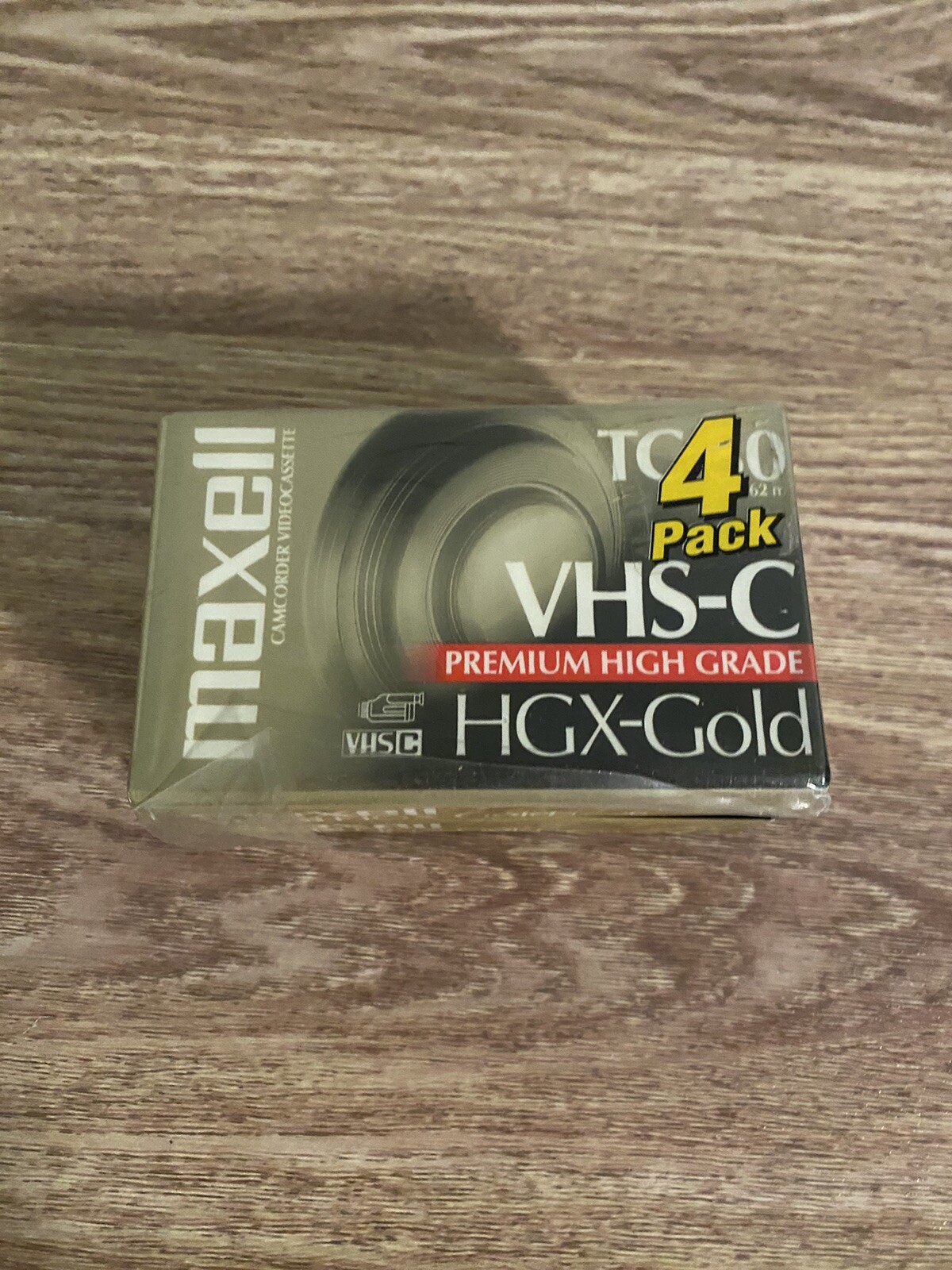 Maxell Camcorder Tapes TC-30 VHS-C HGX-Gold Premium High Grade - Lot of 2 - New-image
