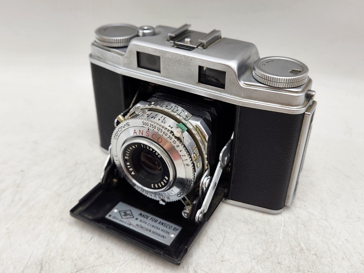 ANSCO SUPER REGENT スプリングカメラ ANSCO Super Regent (1955) - mike eckman dot com
