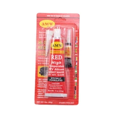 RTV Silicone Hi-Temp Red Gasket Maker Sealant for Auto Boat Valve Covers 85ml