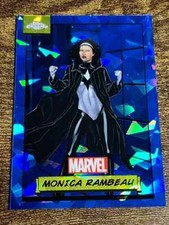 MONICA RAMBEAU 2024 Topps Chrome Marvel Sapphire Refractor #145