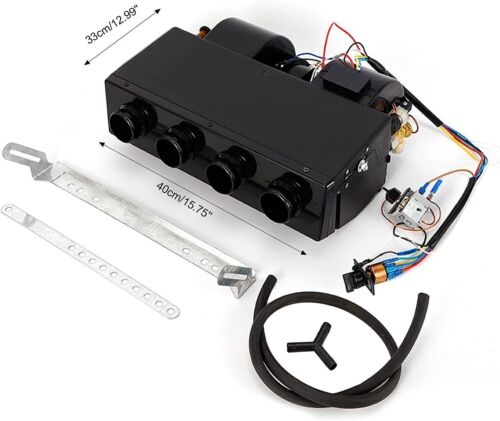 Universal Under dash 3 Speed 12V Air Conditioning Evaporator Cooling Heater Unit - Picture 14 of 21