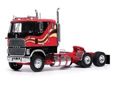 1976 Ford CL 9000 - Red & Black Diecast 1:43 Scale Model - IXO America U43TR003