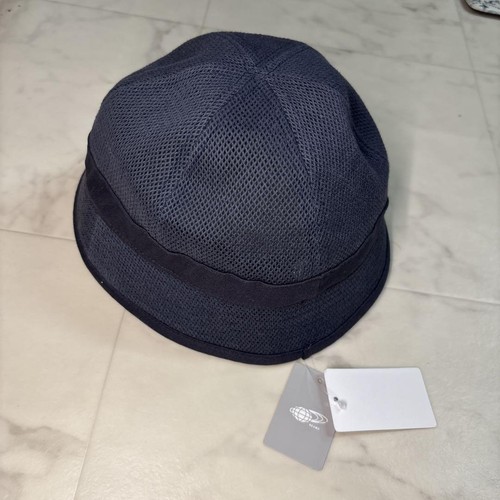 Sombrero cubo de malla con vigas azul marino - Imagen 3 de 5