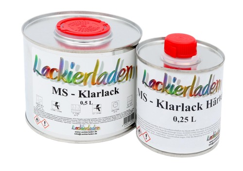 Autolack 1,0 Liter Set MS Mercedes-Benz Vito111CDI Wunschfarbe Klarlack Härter s - Bild 3 von 5