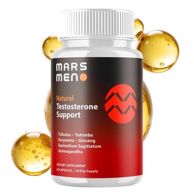 3-Pack Mars Men Capsules - MarsMen for Men Health Capsules - 180 Capsules
