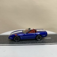 Hot Wheels 100 Collectibles 50th 1996 Chevy Corvette Grand Sport C4 Blue 164