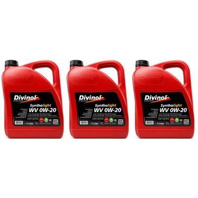 Divinol Syntholight WV | 0W-20 | 15 L | VW 508.00 | 509.00 | Porsche C20 | Ford
