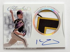 Kash Mayfield 2025 Panini Flawless Draft Patch Auto San Diego #DPA-KM /25