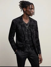 Brand New John Varvatos Velvet Jacket EU 48 USA 38