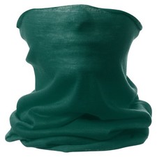 Summer Cooling Neck Gaiter Unisex Sun Protect Face Mask, Deep Green