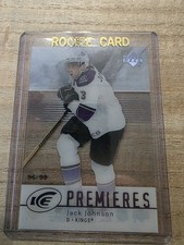 2007-08 Jack Johnson Upper Deck Ice Premieres/99