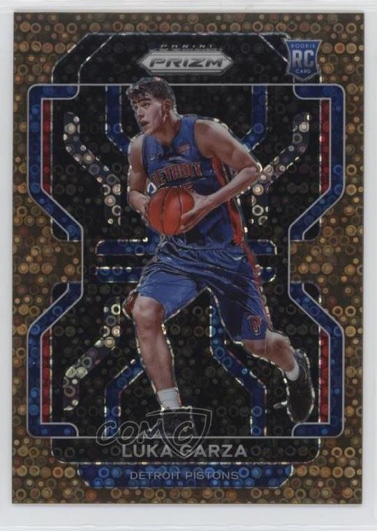 2021-22 Panini Prizm Fast Break Bronze 18/20 Luka Garza #303 Rookie RC 1l7q