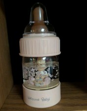 Precious Moments Collection Baby Bottle Water Dome new in box