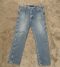 Wrangler Jeans George Straight Collection 40x32 Boot Cut Cowboy Denim Blue