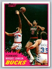 1981-82 Topps Marques Johnson Milwaukee Bucks #24