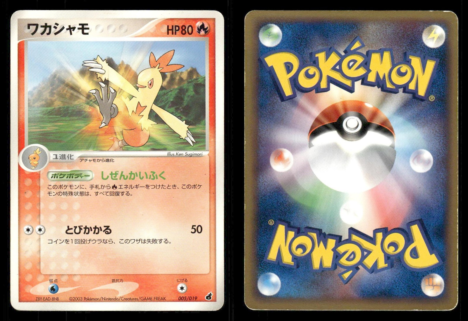Combusken 005/019 Torchic Deck Japanese  MP