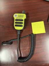 Motorola XVE500 Yellow Speaker Microphone PMMN4154AU IP68 Clip Mount