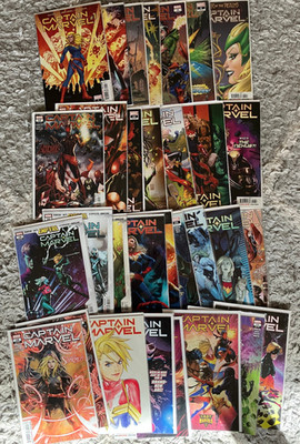Captain Marvel 2019 Kelly Thompson 32 issue lot  1 - 6 , 12 - 17 , 19 - 35 VF+