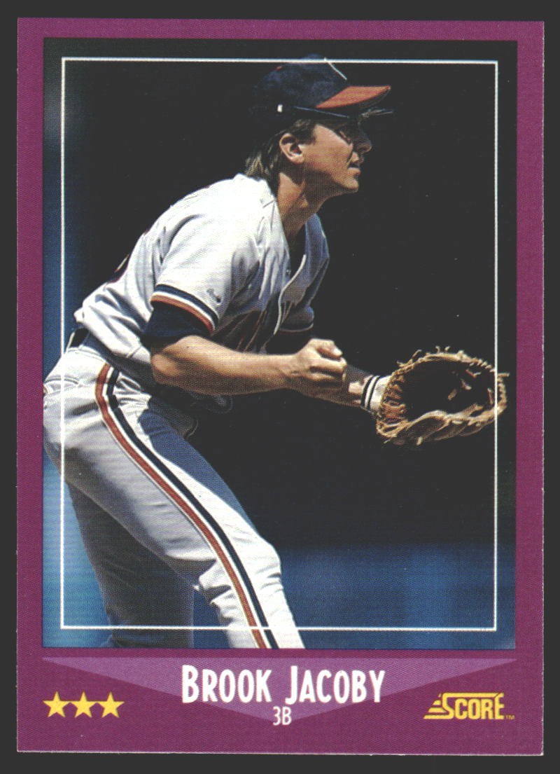 Brook Jacoby #39 1988 Score Cleveland Indians