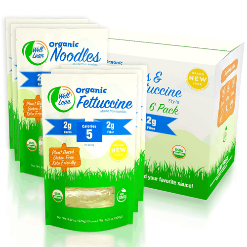 Organic Variety Pack Premium Shirataki Konjac Pasta USDA Organic 100% Plant - Picture 1 of 7