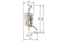 Neu - Bosch F026403026 Kraftstofffilter FüR Toyota
