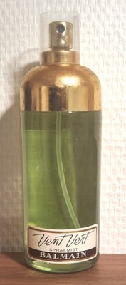 Selten 70er Jahre. Eau de Toilette Ancienne Edition Vent Vert Balmain 112 ml. Guter Zustand