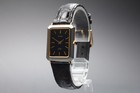 CITIZEN Exceed schwarzes Zifferblatt Quarzuhr 4-101642Y Vintage 1979 fast...