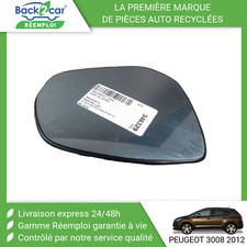 Glace de rétroviseur Peugeot 3008