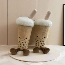 Rare Jellycat Retired Bubble Tea Party Plush Doll Toy Gift Tags + Dust Bag 1PCS