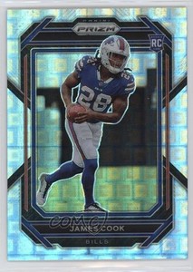 2022 Panini Prizm Rookies Pandora Prizm /400 James Cook #319 Rookie RC
