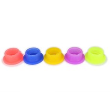 5pcs Nitro Engine Rear Exhaust Manifold Silicone Gasket Seal For 1/8 1:8 Rc Car