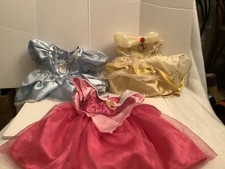 Lot of 3: Disney Princess Build-A-Bear BAB Workshop Dresses Please Read Below