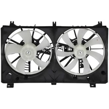 Radiator Condenser Cooling Fan Assembly For 2014-2015 Lexus IS250 620497