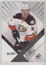 2016-17 SP Game Used Authentic Rookies 35/51 Jacob Larsson #114 1s7
