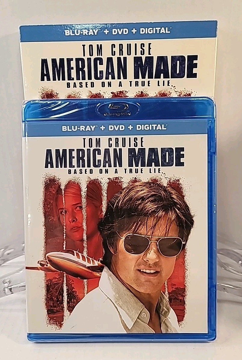 American Made (Blu-ray, 2017) Tom Cruise - Slipcover - New Sealed 