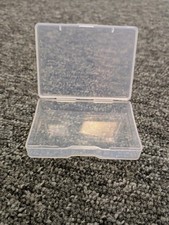 800 x Small Plastic Boxes Hinged Lid 70x50x15 mm New Craft Bead Storage 