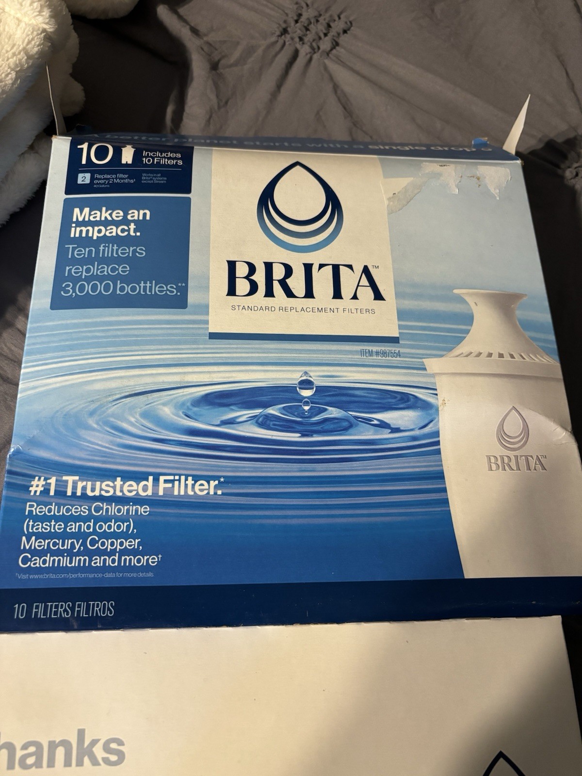 Brita Pitcher Replacement Filters 8 Pack New In Box