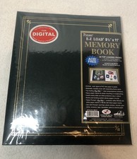 Pioneer E-Z Load 12x12 Memory Book /Scrapbook Green New - 20 Pages