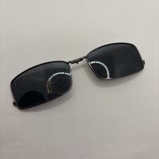 New EasyClip 6050 25 Grey Clip On Magnetic Sunglasses Only Sun Clips