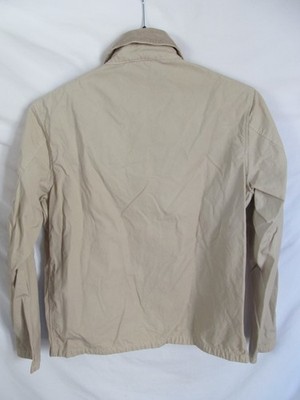 BARBOUR Men's Beige Lightweight Cotton Full Zip Jacket Size S | eBay