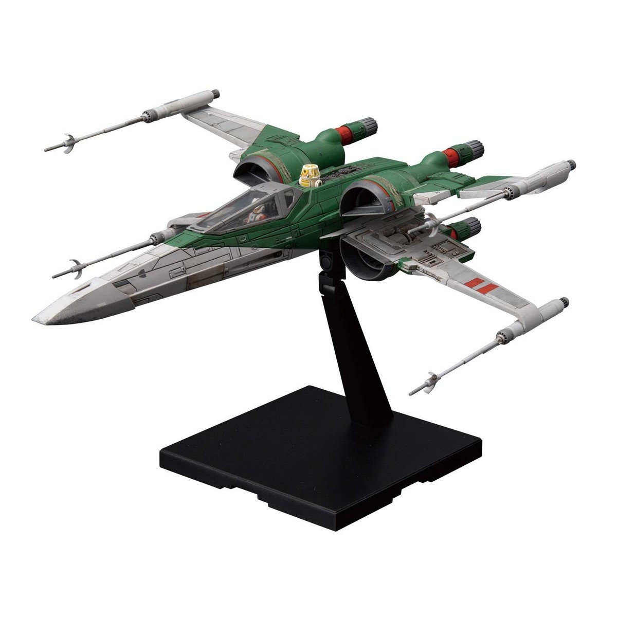 スターウォーズX-Wing Fighter 1/72 スケール Amazon.com: BANDAI Hobby Stars Wars Plastic Model Resistance