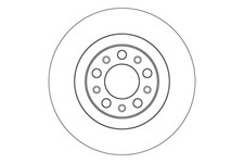 2x TRW Bremsscheibe DF3986 für JEEP RENEGADE SUV BU B1 BV COMPASS MP M6 MV M7