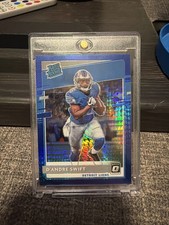 2020 Panini Donruss Optic - Rated Rookies D'Andre Swift #159 Holo Prizm (RC)